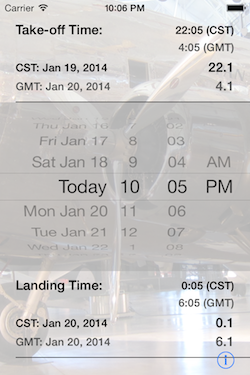 Flight Time Converter iOS Screenshot 4